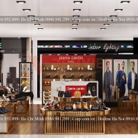 Thiết kế shop thời trang Pierre Cardin- Lotte Liễu Giai